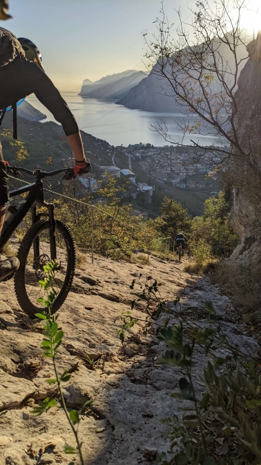 Mountain landscape, Mountainbike